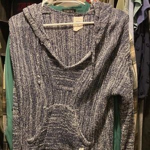 Billabong Blue Sweater with Hood
